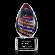 Zenith Award on Clear Base - Recognition Awards