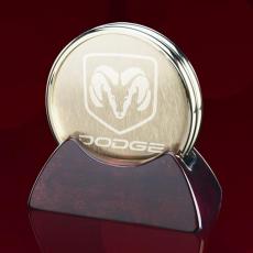 Coasters - Caprice Coasters - Set of 2 - Gold