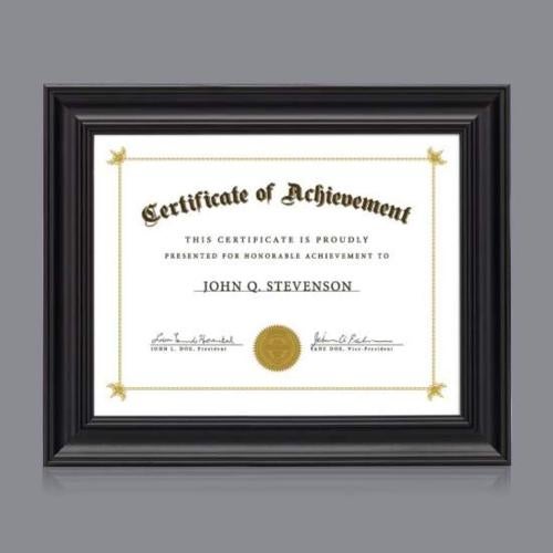 Stellarton Cert Frame AWC8041 Certificate Frames