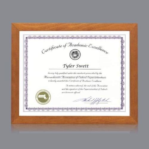 🏆 Norwich Cert Frame AWC8022 Recognition Awards and Trophies