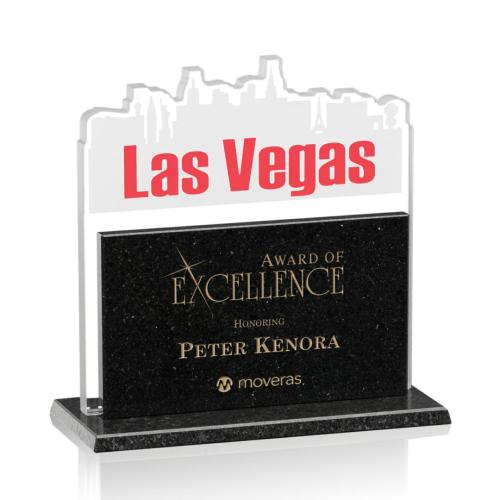 🏆 Framed Awards Skyline Award Las Vegas AQS235LV