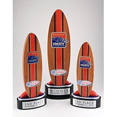 Auto Club Speedway Firestone Indy Car Lights Trophies