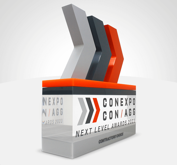 Custom Corporate Award Example