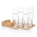 Bamboo Coaster Gift Set - Leipzig Alt Image 1