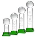 Tennis Ball Award on Stowe Base - Green Alt Image 2