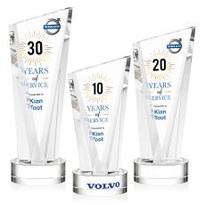 Plymouth VividPrint™ Award on Stanrich Base - Clear