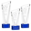 Plymouth Award on Paragon Base - Blue Alt Image 3