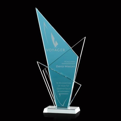 Eastdale Award - Teal Recognition Awards - Crystal Awards - Eastdale Award - Teal