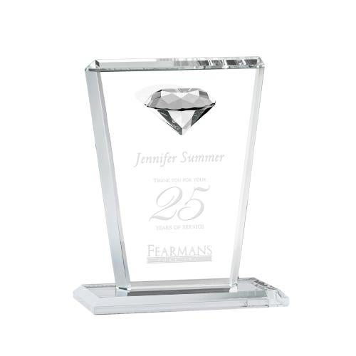 Recognition Awards - Crystal Awards - Regina Gemstone Award - Diamond