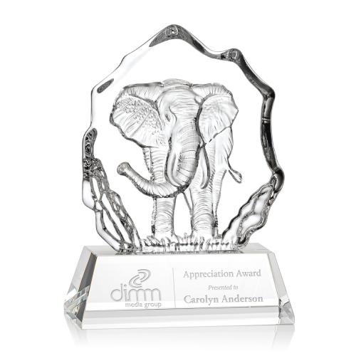 Recognition Awards - Crystal Awards - Ottavia Elephant Award
