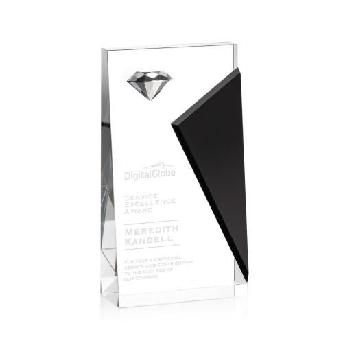 Recognition Awards - Crystal Awards - Townsend Award - Black