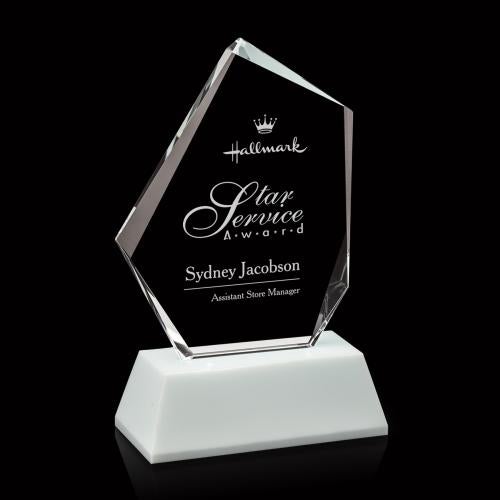 Recognition Awards - Crystal Awards - Buddington Award - White