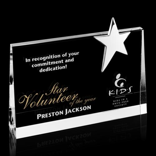 Recognition Awards - Crystal Awards - Mensa Star Award