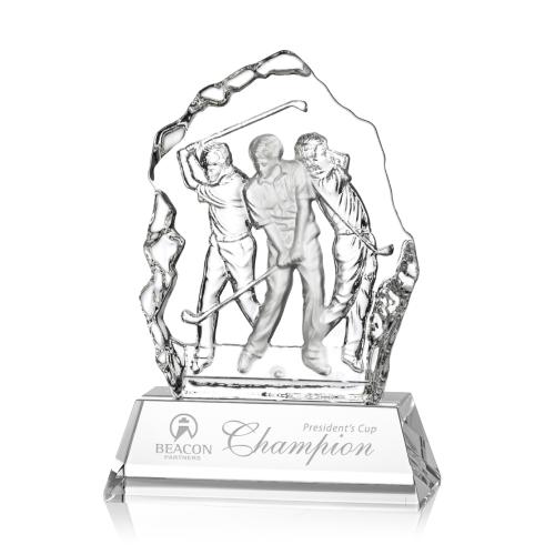 Recognition Awards - Crystal Awards - Fergus Golf Award - Optical