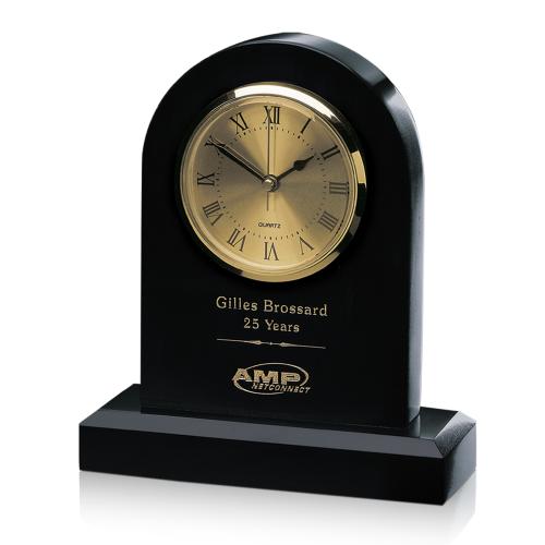 Recognition Awards - Shop by Recipient - Retirement Awards - Marble Clock - 5