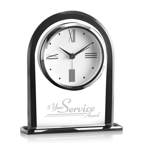 Recognition Awards - Shop by Recipient - Retirement Awards - Whitby Clock - Black