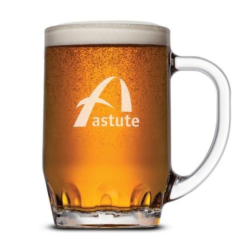 Corporate Gifts - Barware - Beer Steins and Pilsners - Dusseldorf Beer Stein - Deep Etch