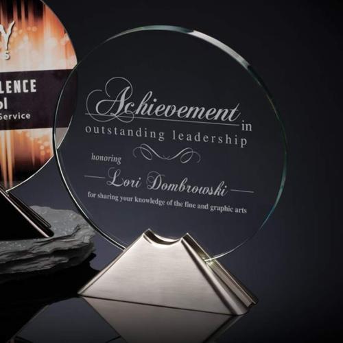 Recognition Awards - Crystal Awards - Luna Award