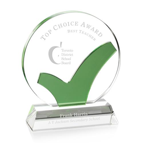 Recognition Awards - Crystal Awards - Elmsley Award