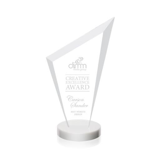 Condor Award - White Recognition Awards - Crystal Awards - Condor Award - White