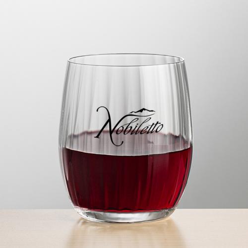 Corporate Gifts - Barware - Wine & Champagne - Wine Glasses - Stemless - Amerling Stemless Wine - Imprinted
