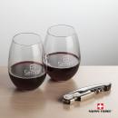 Swiss Force&reg; Opener & Carlita Stemless Wine