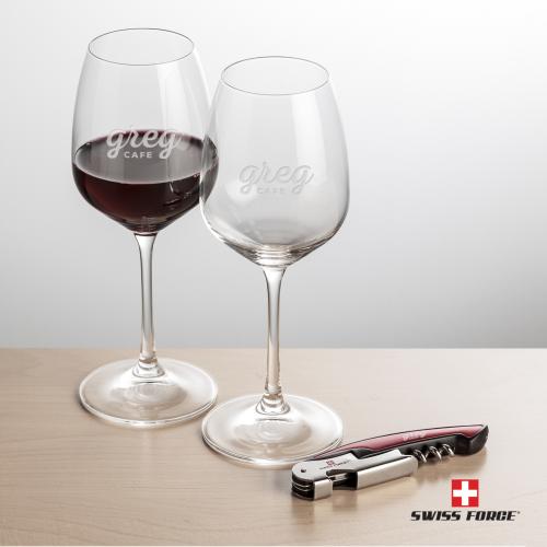 Swiss Force® Opener & Oldham Wine Corporate Gifts - Barware - Barware Gift Sets - Swiss Force® Opener & Oldham Wine