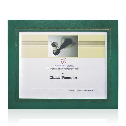 Plaque Awards - Certificate Frames - Honors Certificate Holder