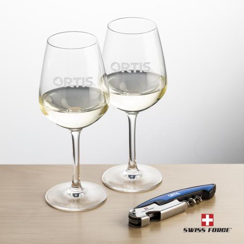 Corporate Gifts - Barware - Barware Gift Sets - Swiss Force&reg; Opener & Mandelay Wine