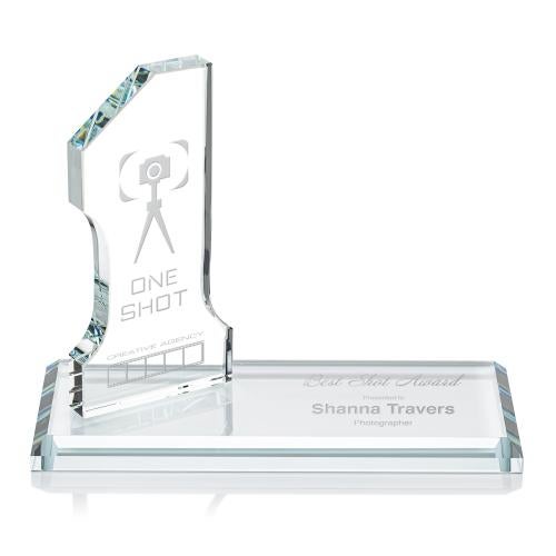 Recognition Awards - Crystal Awards - Northam #1 Award - Deep Etch