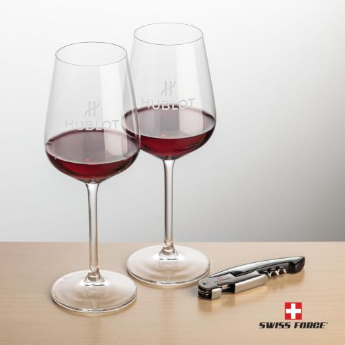 Corporate Gifts - Barware - Barware Gift Sets - Swiss Force&reg; Opener & Elderwood Wine