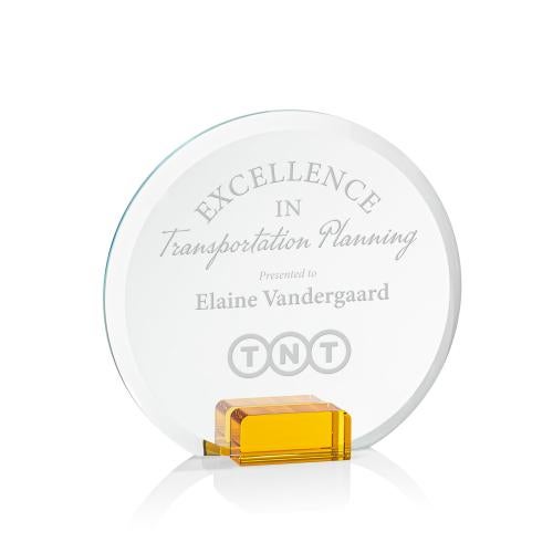 Recognition Awards - Crystal Awards - Bowie Award - Amber