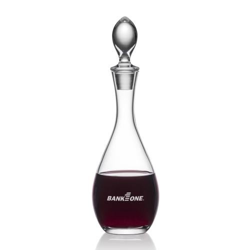 Corporate Gifts - Barware - Carafes - Malvern Decanter & Lid
