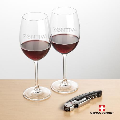 Corporate Gifts - Barware - Barware Gift Sets - Swiss Force&reg; Opener & Coleford Wine