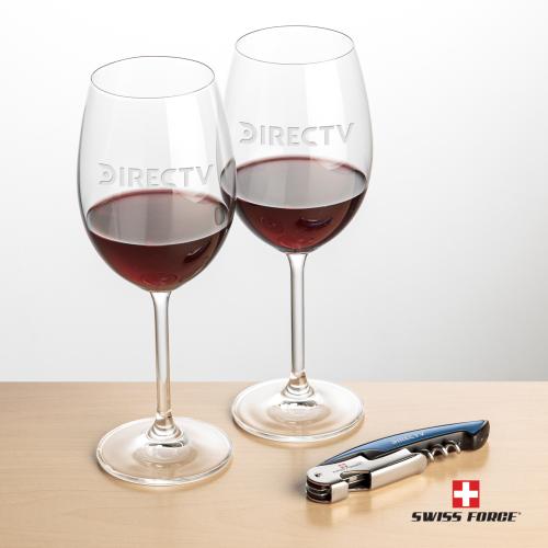 Corporate Gifts - Barware - Barware Gift Sets - Swiss Force&reg; Opener & Blyth Wine