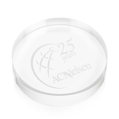 Recognition Awards - Crystal Awards - Medina Paperweight