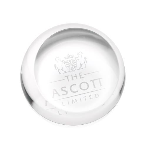 Recognition Awards - Crystal Awards - Slanted Paperweight