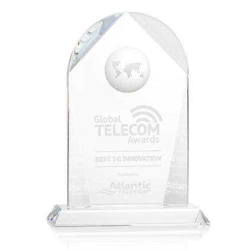 Recognition Awards - Crystal Awards - Roslin Globe Award