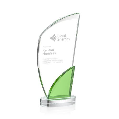 Recognition Awards - Crystal Awards - Oakland Award