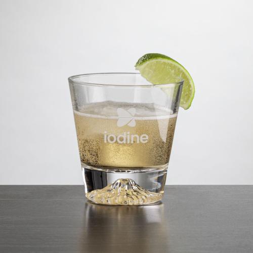 Corporate Gifts - Barware - On the Rocks Tumblers & Glasses - Aspen OTR - Deep Etch