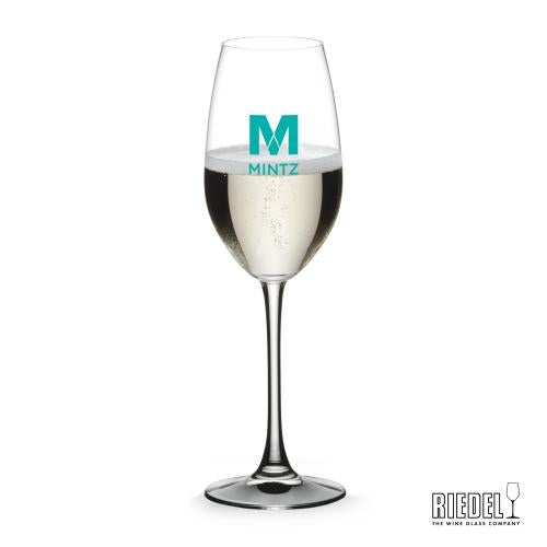 Corporate Gifts - Barware - Wine & Champagne - Champagne Flutes - RIEDEL Oenologue Flute - 9.12oz - Imprinted