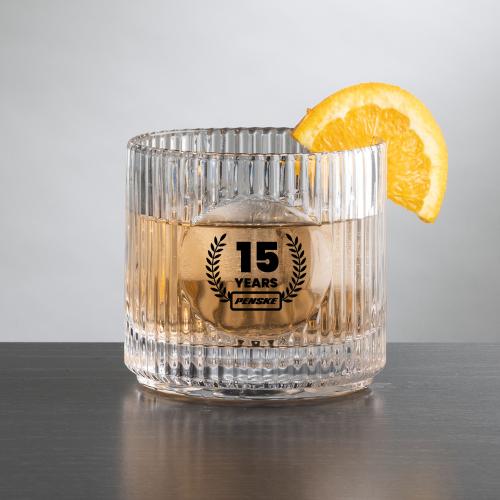 Corporate Gifts - Barware - On the Rocks Tumblers & Glasses - Dillard OTR - Imprinted