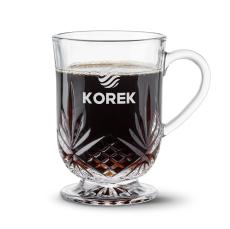 Brinkley Footed Mug - 10oz - Deep Etch - Drinkware