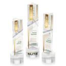 Oakham VividPrint&trade; Award on Marvel Base - Clear