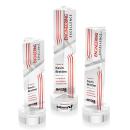 Oakham VividPrint&trade; Award on Stanrich Base - Clear