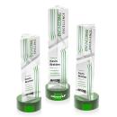 Oakham VividPrint&trade; Award on Stanrich Base - Green