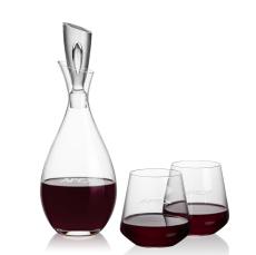 Juliette Decanter & Cannes Stemless Wine - Barware Gift Sets