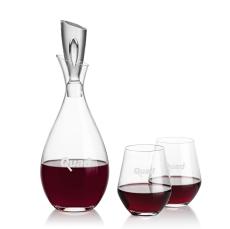 Juliette Decanter & Reina Stemless Wine - Barware Gift Sets