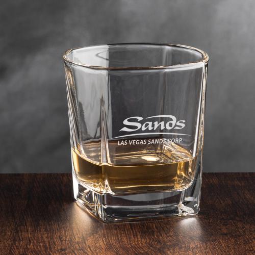 Corporate Gifts - Barware - Whiskey Tasters - Arcadia Whiskey Taster - Deep Etch