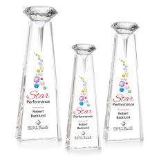 Alicia Gemstone VividPrint Award - Optical/Diamond - Years of Service Awards